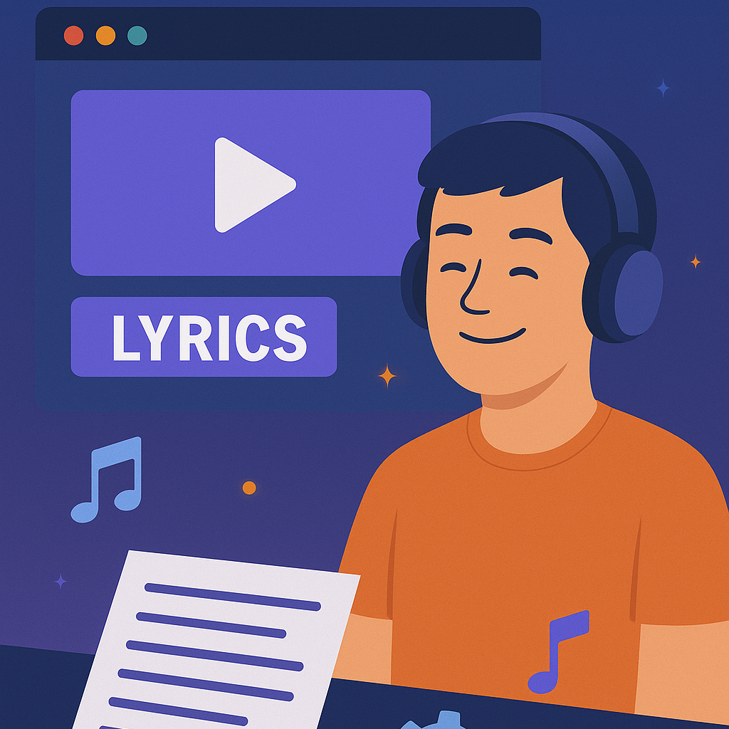 Lyrics Video Generator
